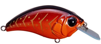 Bill Lewis SB-57 Squarebill Crankbait Lure - Rayburn Red Craw