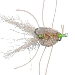 Enrico Puglisi Micro Crab Saltwater Fly W/ Bead Chain Eye