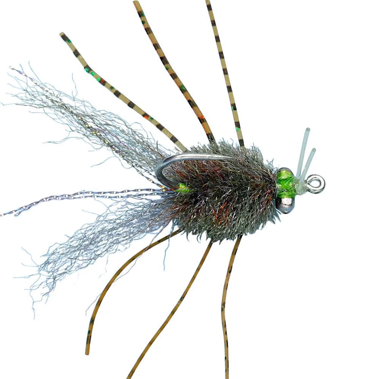 Enrico Puglisi Micro Crab Saltwater Fly W/ Bead Chain Eye - Image 3