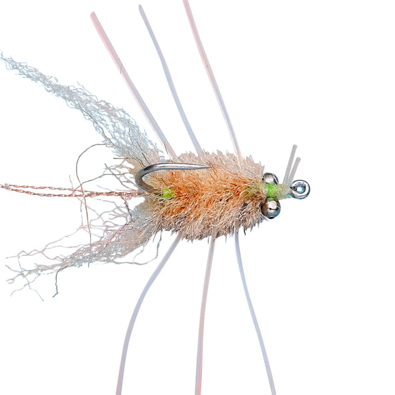 Enrico Puglisi Micro Crab Saltwater Fly W/ Bead Chain Eye - Image 4