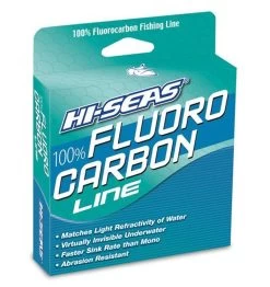 Hi-Seas Fluorocarbon Line 1000 Yd.