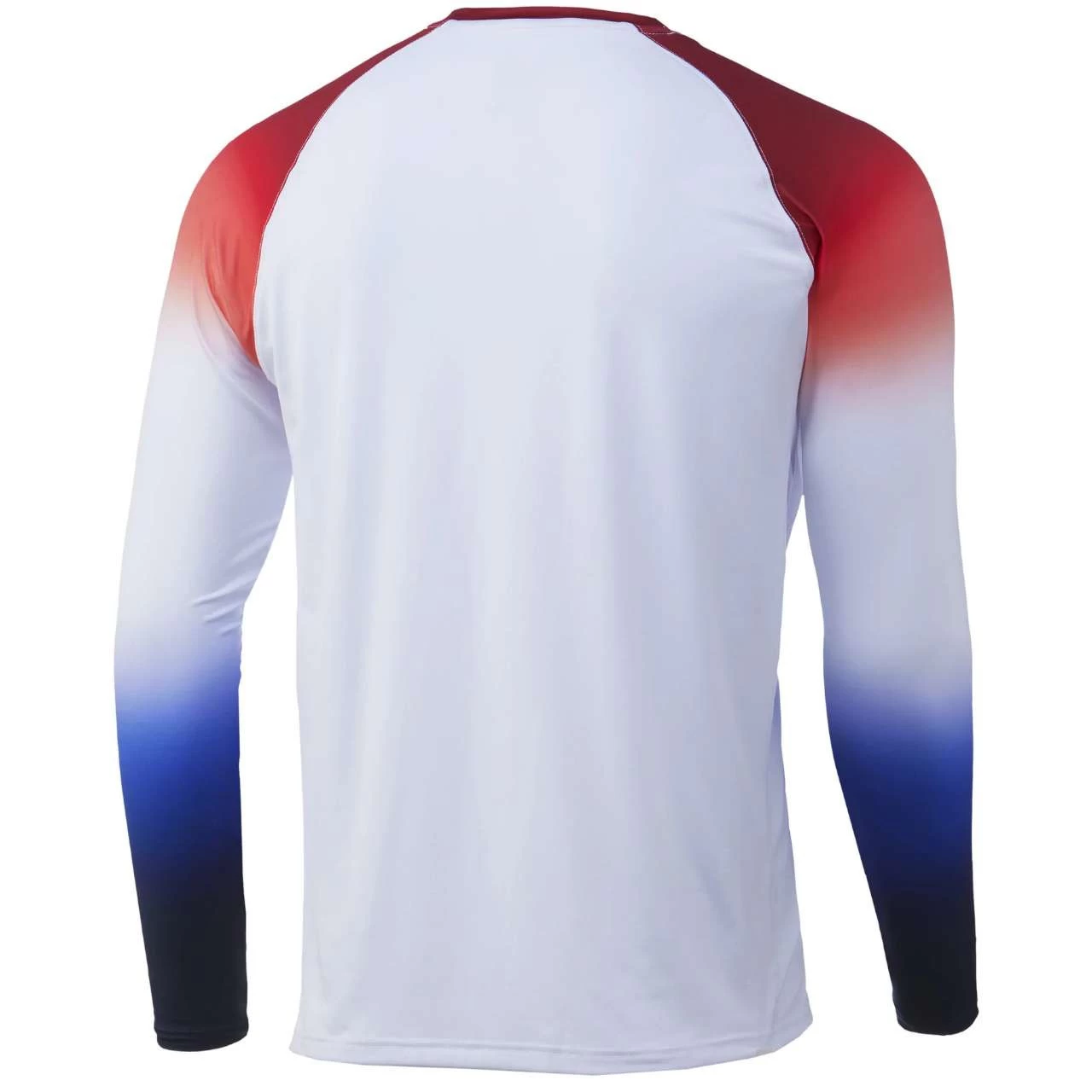 Huk Flare Double Header Long Sleeve Shirt - Americana - Medium - Image 2