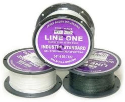 Jerry Brown Line One Non-Hollow Spectra Braid 600yds 80lb Yellow