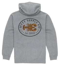 Jetty Pincer Zippy - Healther Grey - X-Large