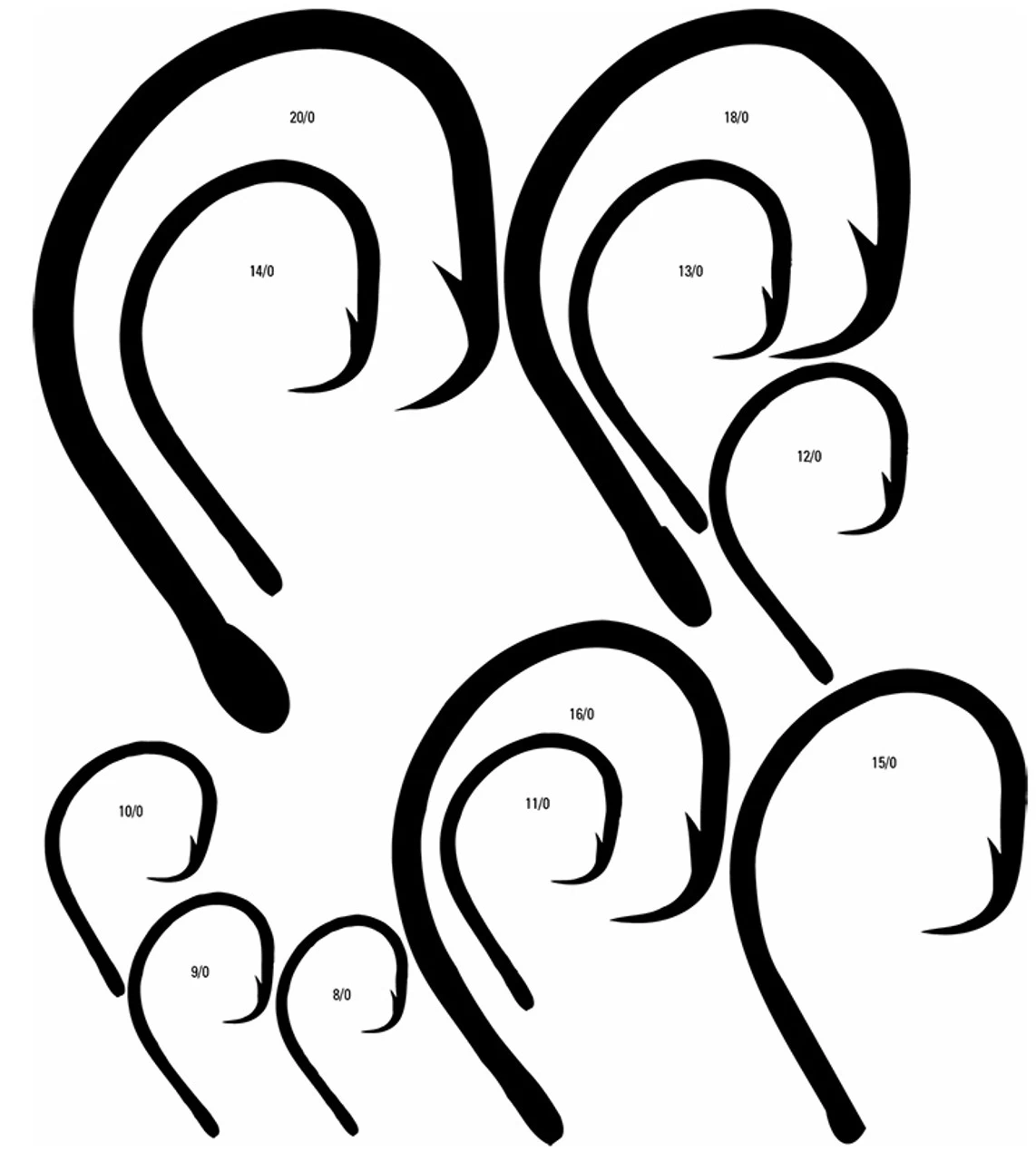 Mustad 39960-DT Tuna Circle Hooks - Image 2