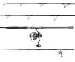 Ocean Tackle International OTI-TS27102540 Popping Rod/Daiwa SALTIGA8000-H Spinning Reel Combo