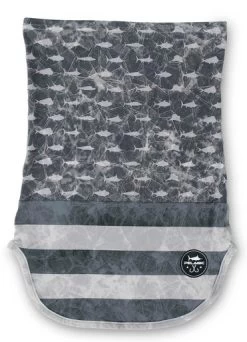 Pelagic Sunshield Fishing Neck Gaiter - Americamo Grey