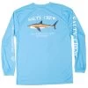 Salty Crew Bruce Long Sleeve Rashguard - Columbia Blue