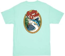 Salty Crew La Playa Short Sleeve T-Shirt - Seafoam
