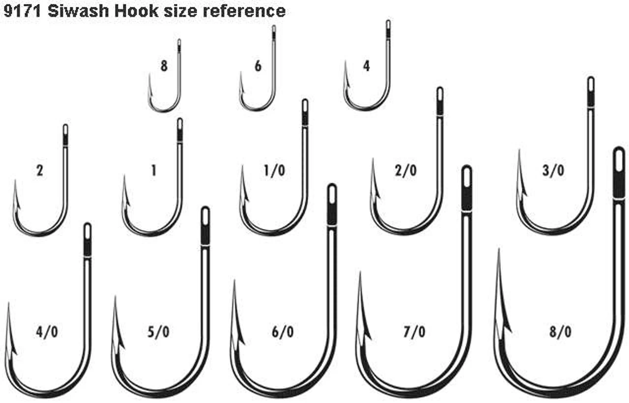 VMC Siwash Open Eye Hook Perma Steel 9171PS - Image 2